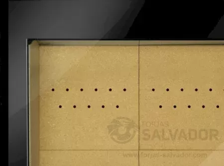 Detalle del sistema de doble combustión del Lacunza Adour 700 CLD para mayor eficiencia energética