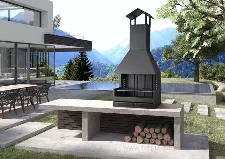 Rocal Palma-75 Inox Jardin foto 2