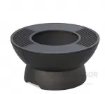 Hergom Fire pit sobre base baja