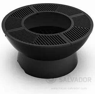 Hergom Fire pit sobre base alta foto 3