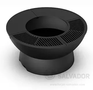 Hergom Fire pit sobre base alta foto 2