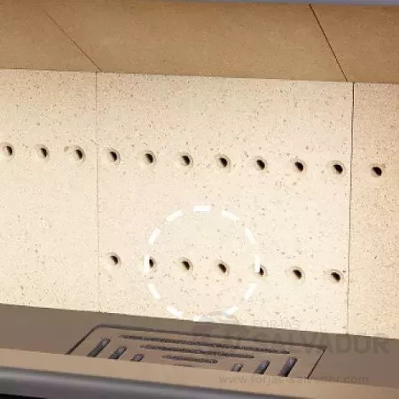 Eficiencia en cada llama: el aire primario y secundario precalentado asegura una combustión limpia y óptima.