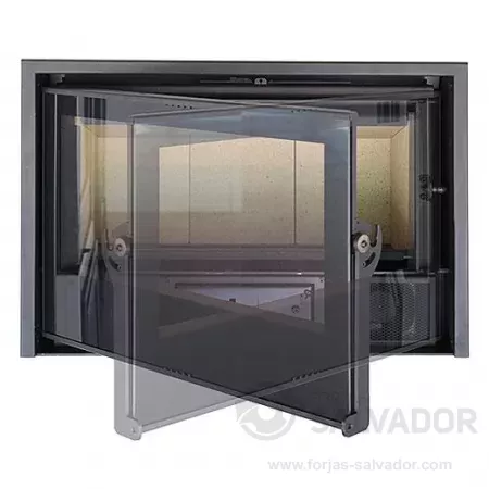Puerta frontal reversible