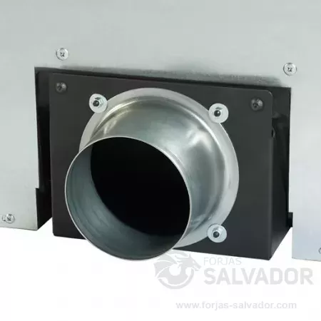 Con la opción de entrada de aire exterior, la estufa Habit 100 optimiza la combustión sin consumir el aire del interior de tu hogar.