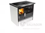 Etna 5T SV color blanco con cristal vitrocerámico