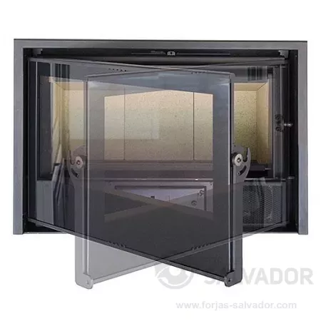 Puerta frontal reversible