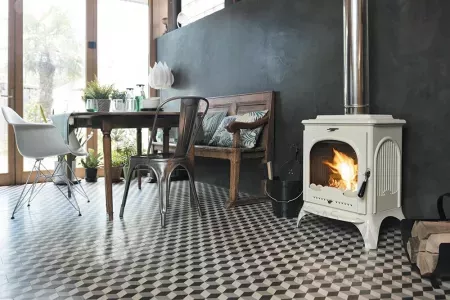 Invicta Seville 2 instalada marfil foto ambiente