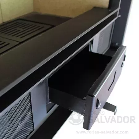Cajón cenicero con extracción frontal
