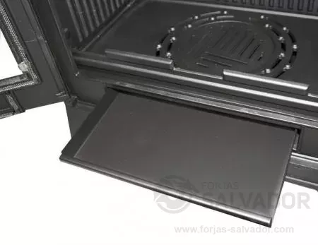 Cajón cenicero extraíble para facilitar la limpieza