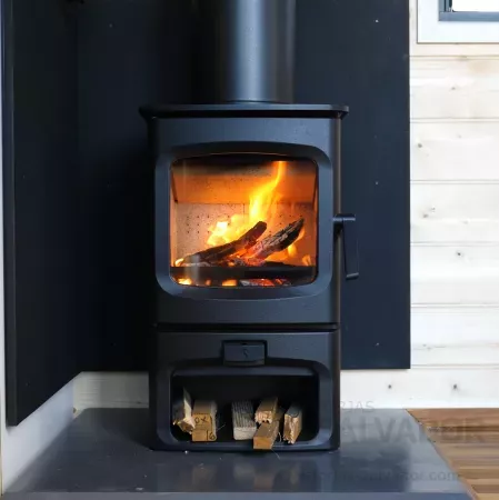 Charnwood Aire 03 detalle leña