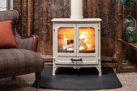 Charnwood Island II color almond visión fuego