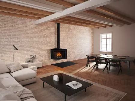 La unión perfecta entre estética y rendimiento: la Rocal Angle redefine la experiencia del fuego en tu hogar.