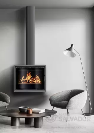 Kube 700 Cristal Negro para suspender