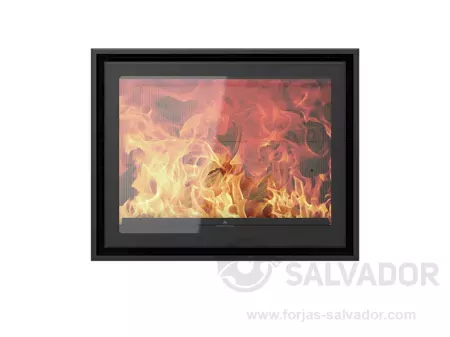 Design E909 Negro marco 4 lados 2cm