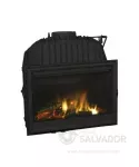 Dovre hogar 2180 CBC puerta clásica