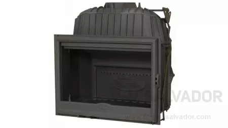 Dovre hogar 2180 CBC puerta clásica foto 2