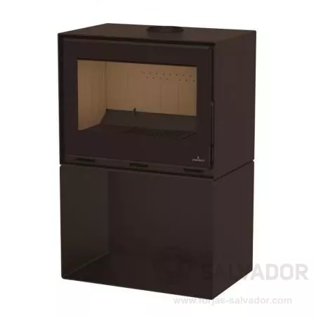 Bronpi Cairo 70 Box: tecnología de doble combustión para un calor eficiente y una estética impecable.