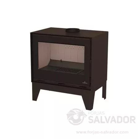 Bronpi Cairo 70 Box: tecnología de doble combustión para un calor eficiente y una estética impecable.