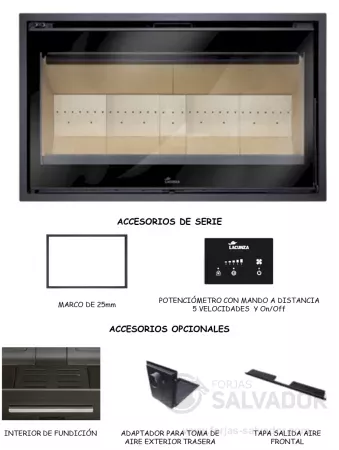 Opciones y accesorios disponibles