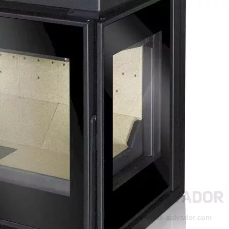 Insertable de leña Lacunza Adour 700 CLD con cristal lateral derecho