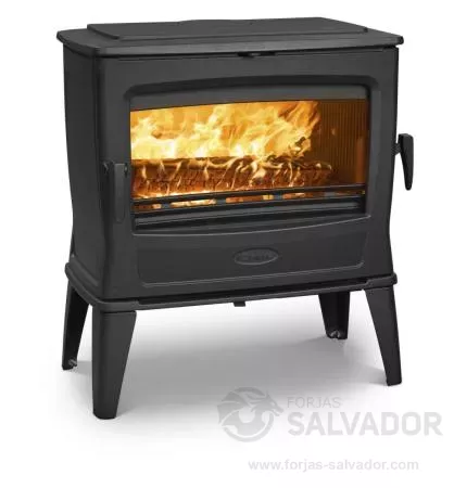 Imagen de la Dovre Tai 55WD con acabado en negro mate, resaltando su estética sobria y moderna.