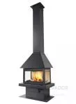 Estructura de la Chimenea metálica LL Calor LL-15A