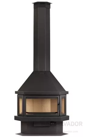 Vista frontal de la Chimenea LL Calor LL-25A