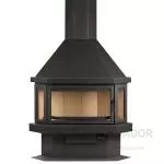 Vista en detalle de la Chimenea LL Calor LL-25B