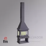 C-303 a tres cara e interior vermiculita