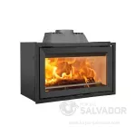 Hogar Jøtul I620F con cristal frontal y tecnología limpia.