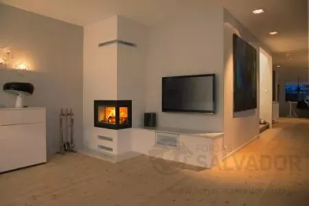 Jotul I520 FL FR 2 Cristales foto 3