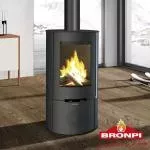 Estufa Bronpi Dover NE: perfecta combinación de potencia, elegancia y tecnología de doble combustión.