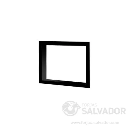 Marco perimetral de 4 cm, discreto y minimalista