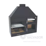 Barbacoa con horno fusión 140