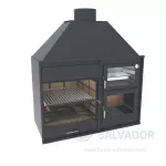 Barbacoa con horno fusión 160