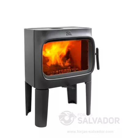 Jotul F305LL BP - patas largas, pintura negra