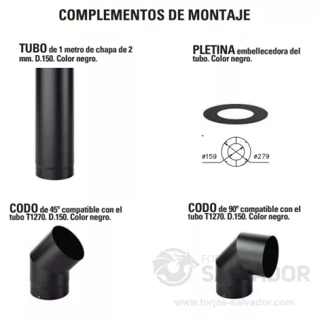 Complementos de montaje Atria 80