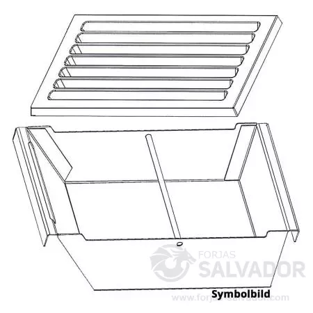 Reja y cajón cenizas hogares de Austroflamm