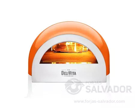Delivita Horno de leña Orange Blaze
