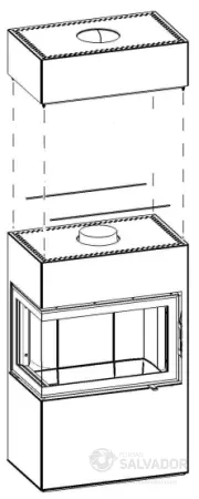 Extensión superior H=19 cm