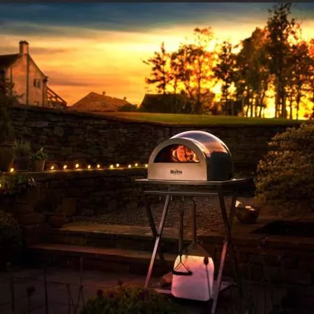 Foto horno paisaje atardecer