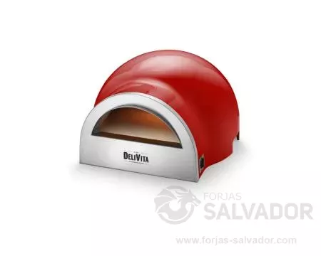 Delivita Horno Dual Fuel Chilli Red