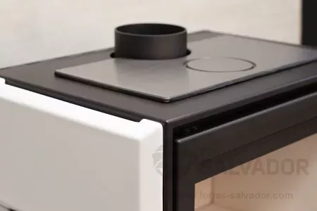 Detalle encimera fundición pulida 
