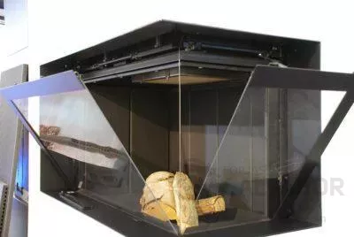 Puerta guillotina horizontal y sistema cristal limpio — mantenimiento sencillo ARGENTO 1350 H Basic