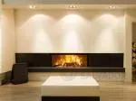 Chimenea LUNA DIAMOND 1300 H – diseño minimalista frontal sin interior decorativo visible
