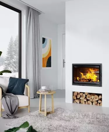 Dovre hogar 2180 CBC puerta clásica foto 3