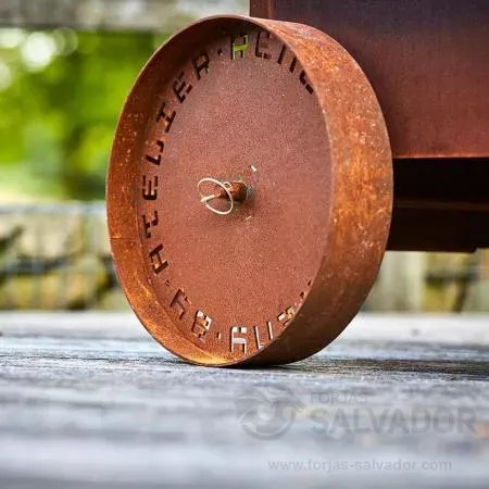 Detalle rueda Bijuda