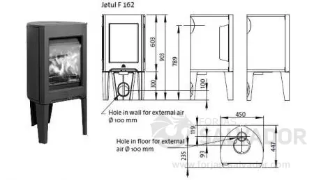 Jotul F162 foto 3