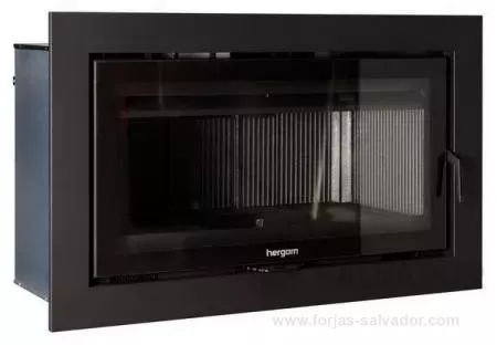 Detalle de la cámara de combustión de Hergom Sere 100 F HF