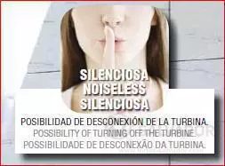 Posibilidad de desconexión de la turbina.
